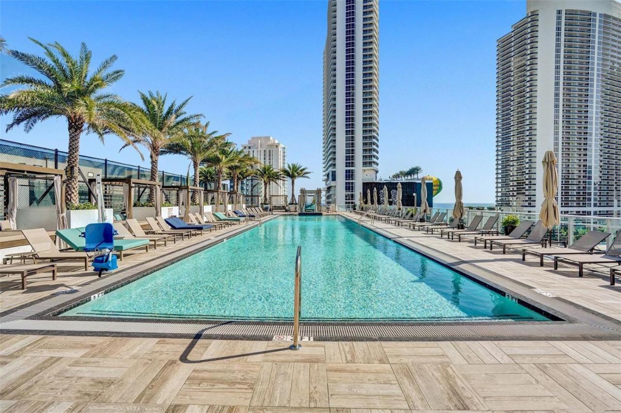 Hyde Beach House - Luxury 2-Bedroom - Gorgeous View - Resort Amenities - Rooftop Pool - Hot Tub - Tennis Court - Minutes To The Ocean Hollywood Exterior foto