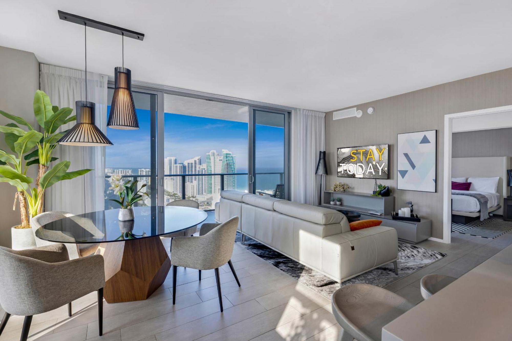 Hyde Beach House - Luxury 2-Bedroom - Gorgeous View - Resort Amenities - Rooftop Pool - Hot Tub - Tennis Court - Minutes To The Ocean Hollywood Exterior foto
